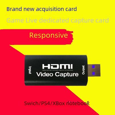 USB HDMI карта захвата 1080P 30 Гц вход Прямая трансляция Видеоконвертер и Переключатель.
