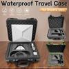 Waterproof Travel Case with Molded Foam Hard Carrying Case Portable Protective Hard Case for Starlink Mini Accessories