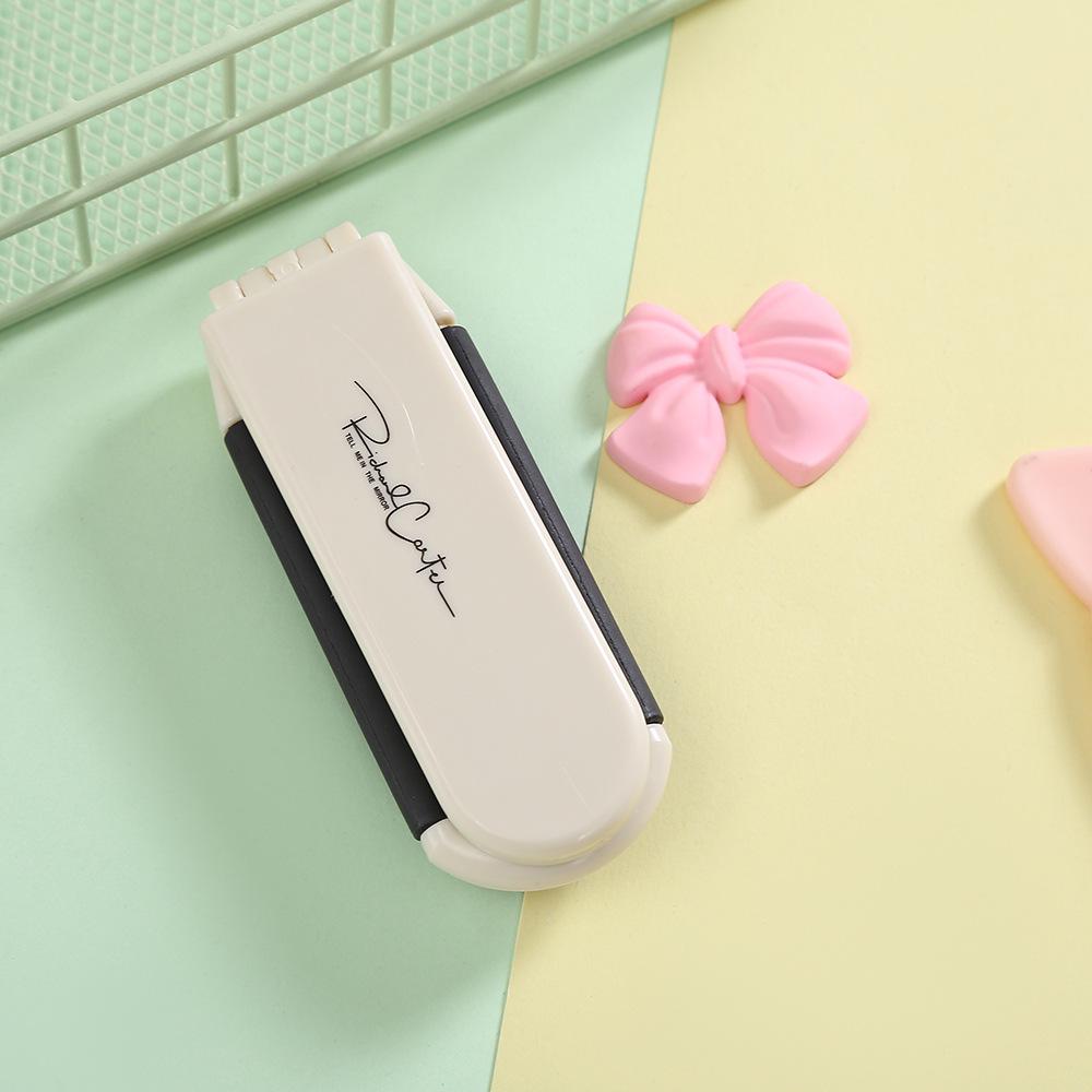 Folding Pocket Comb and Mirror - Women's Airbag Cushion for Smooth Hair and Massage