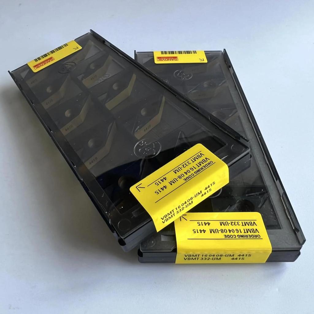 Original Sandvik / VBMT160408-UM 4415  / CNC Lathe Carbide Blade 10 PCS