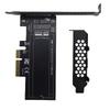 Конвертер PCI E в карту SSD для Macbook Pro 2013 2017, 4X на 12+16 PIN, с короткой крепежной пластиной