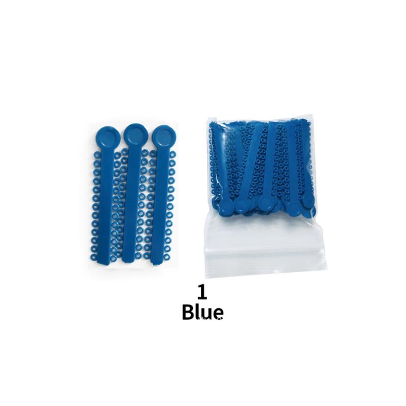 1040 Шт./40 Эластичных Лигатурных Дуг для Ортодонтии Стоматологических Цветные Резинки Латексные Эластичные Кольца для Брекетов Инструмен