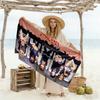 Anime Characters Parade Beach Towel Super Soft & Absorbent Comfortable Lightweight