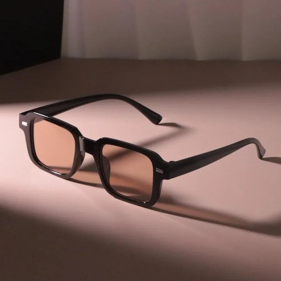 Стильные квадратные солнцезащитные очки Женские Мужские Винтажные Брендовые Зеркальные Линзы Солнцезащитные Очки Женские Мужские Модные Цвета