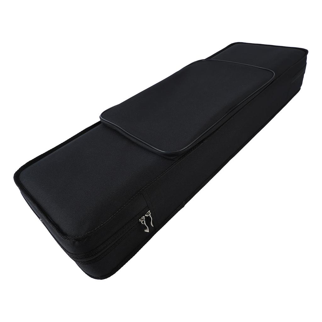 44 Футляр для скрипки с гигрометром, ткань Оксфорд, хлопковая подкладка, продолговатая форма, защитный футляр для скрипки, черный