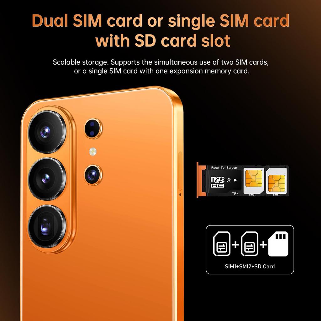 Android-смартфон S26 Ultra - 16 ГБ ОЗУ, 1 ТБ памяти, 7,3-дюймовый дисплей