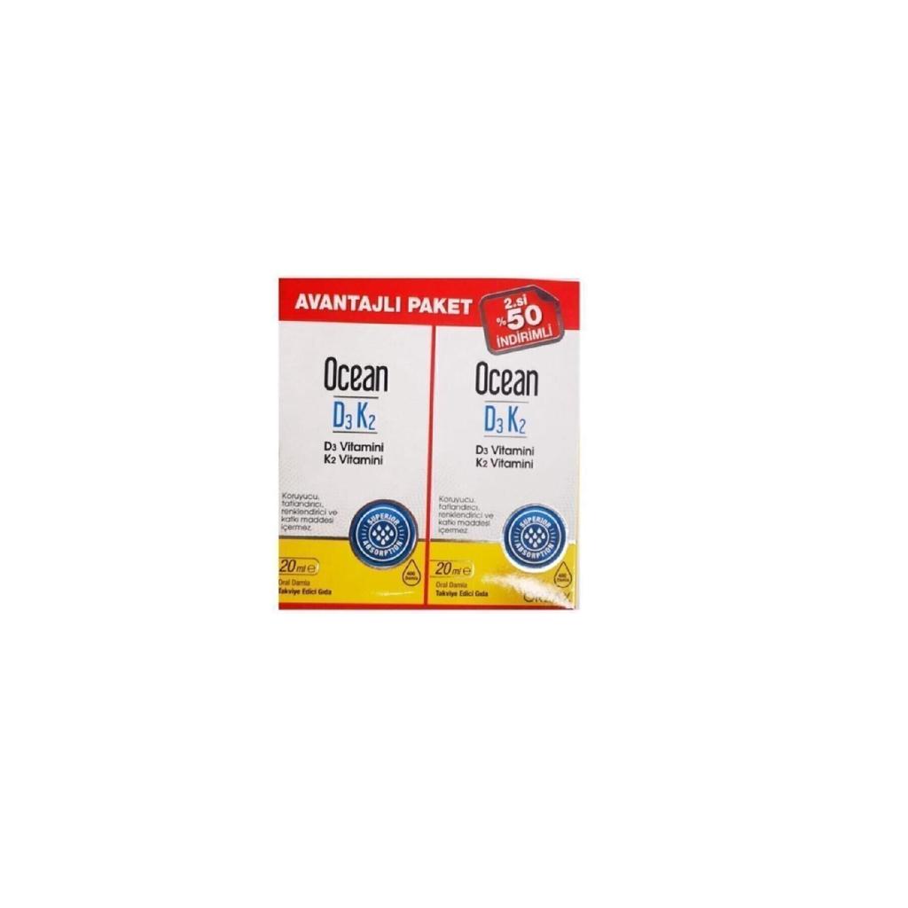 Ocean Vitamin D3k2 Damla 20 Ml 2