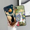 Мультяшный чехол Утка Кошка для Apple iPhone 17 Pro Max 15 Pro 7 8 XR XS MAX 14 11 16 13 12 Air Funda Чехол для телефона