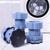 4 Pcs Washing Machine Foot Pads Adjustable Height Anti-skid Stand For Washer Shock Absorption Noise Cancelling Feet Stabilizer