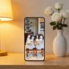 Забавный Счастливый П-Пингвины Чехол для Телефона Для Samsung Galaxy A73,A72,A71,A70,A53,A52,A51,Мягкий Силиконовый Черный Чехол