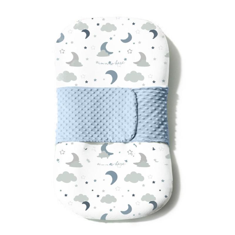 Детский шезлонг Гнездо для новорожденных для легкого сна Малыши Люлька Мягкий и дышащий Дорожная кровать Матрас Сон Необходимое