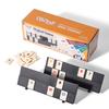 AIUAZA Player Rummikub 106 Piece Rummikub Game Portable Rummy Travel Game Set with 4 Tile Classic Player Board Includes Digital Mahjong Cards 2-4