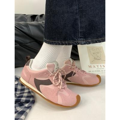 Весенние новые повседневные туфли с головой манго, универсальная спортивная обувь 3955