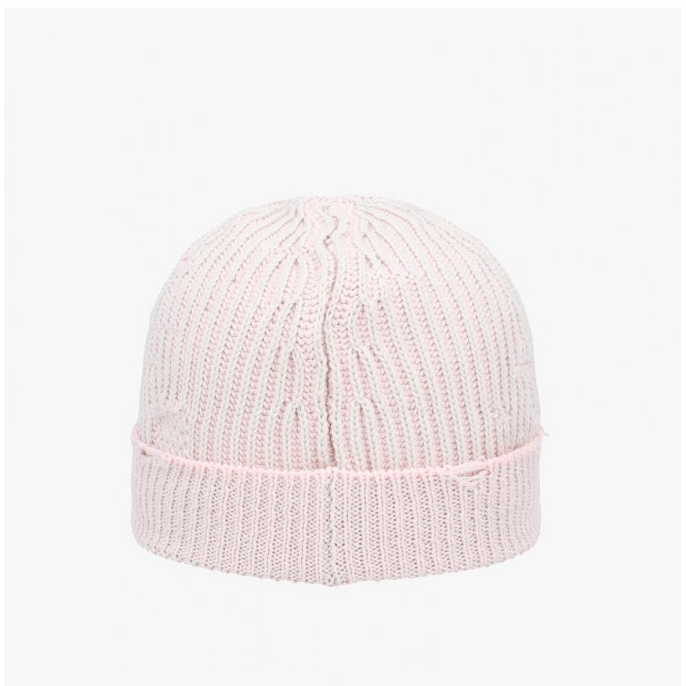 Maison Margiela Mm6 Логотип с номером Накладка Ребристая шапка-бини S52tb0011 M13214 962