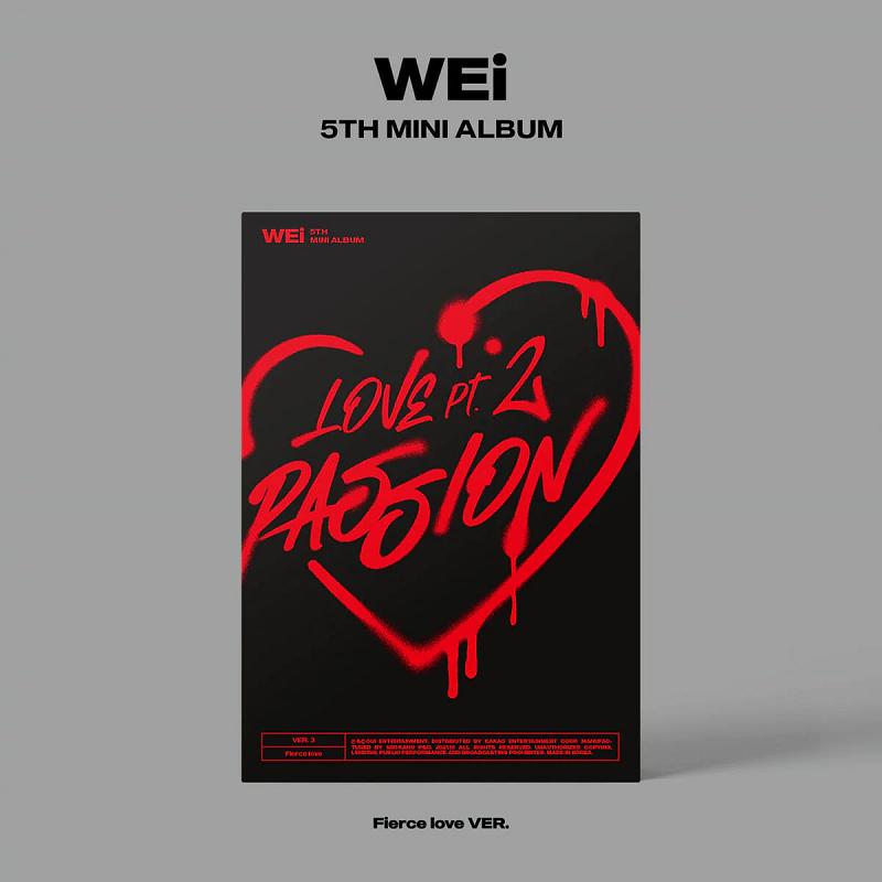 (+поб фотокарточка) 5-й мини-альбом WEi [Love Pt.2 Passion]