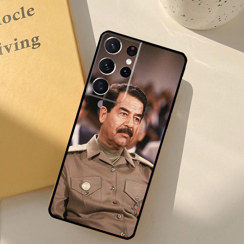 Saddam Hussein Iraq Phone Case For Samsung Galaxy S25 Ultra S20 S21 S22 S23 S24 S9 S10 Plus S25 FE Cover Shell
