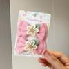 2Pcs/Set New Cute Bows Baby Hair Clips Candy Color Girls Princess Hairpins Barrettes Kids Hair Accessories
