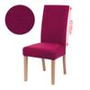 1/2/4/6 Pieces Cheap Jacquard Dining Room Chair Cover Spandex Elastic Stretch Slipcover for Kitchen Hotel Banquet Living Room