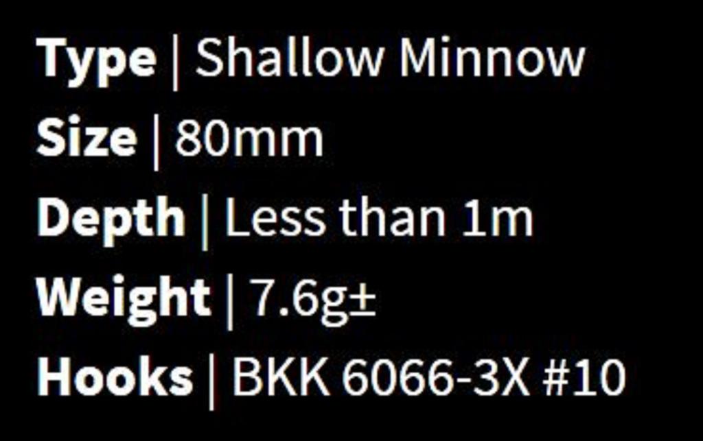 Malosi MI80F-MO Минноу Микро Миннион 80F Плавающий воблер Мисо (0375)