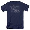 Star Trek - Enterprise Prints - Unisex Short Sleeve Children's T-shirt - Blue