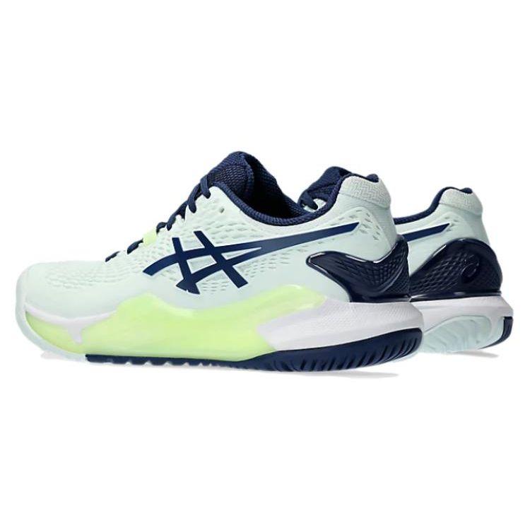 Asics Женские кроссовки Gel Resolution 9 Pale Mint Blue Expanse, зеленые 1042A208-301