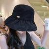Adjustable Breathable Bucket Hat Retro Outdoor Sun Hats New Big Brim Fisherman Hat