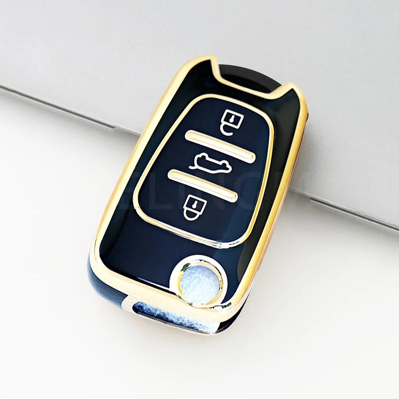 Для Hyundai i20 i30 ix20 ix25 ix35 Elantra Accent чехол для автомобильного ключа из ТПУ для KIA Sportage Rio 3 Soul Optima Ceed Pro K5 K2 Pride