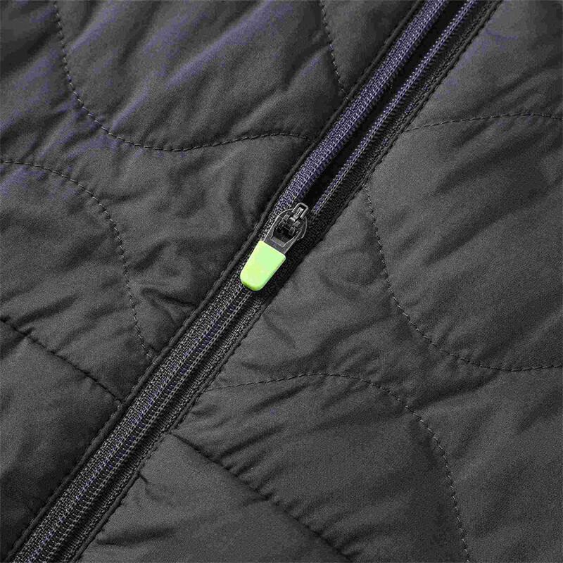 Puma Жилет Run Cloudspun Casual Stand воротник на молнии для мужчин Жилеты Galaxy-Gray 524616-69