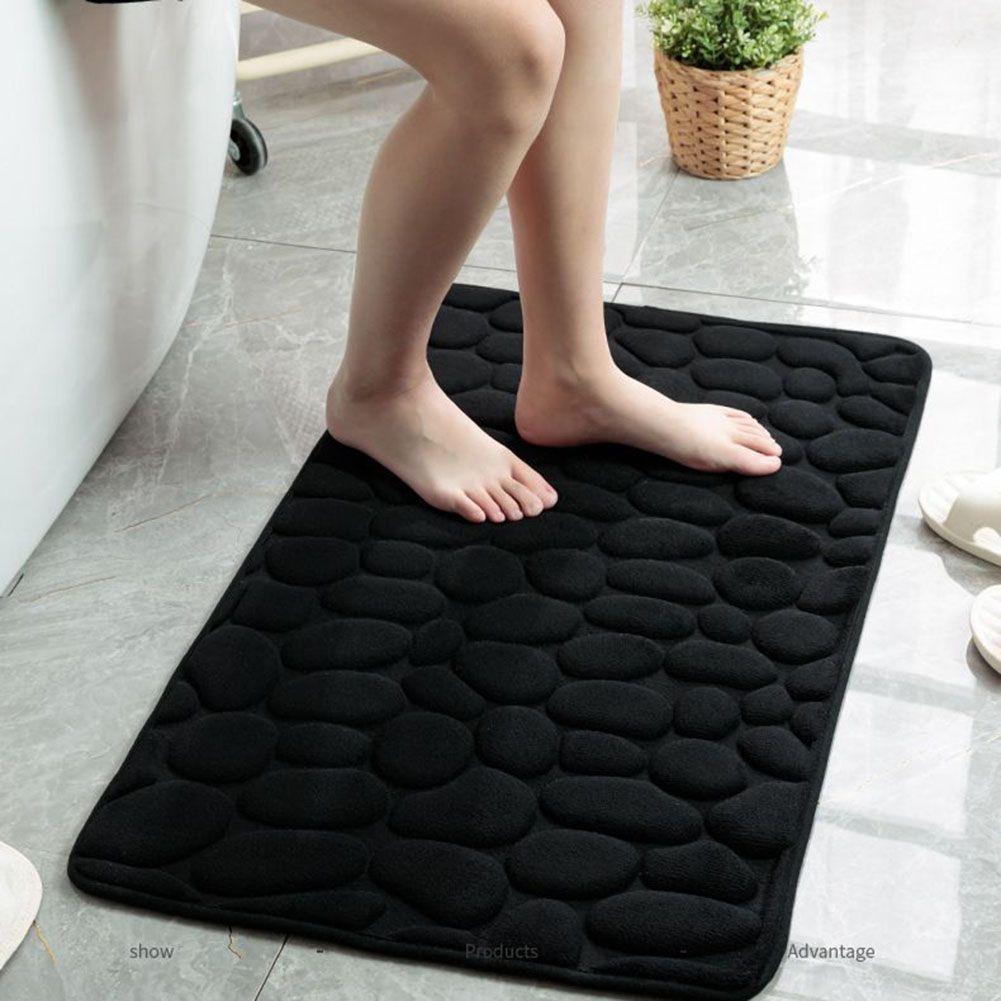 Коврик для ванной Pebble Carpets, моющийся, 3D-эффект, 40*60 см