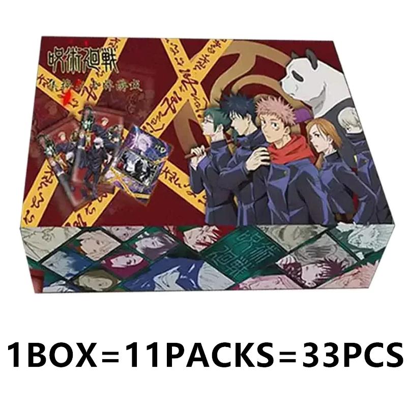 Jujutsu Kaisen Card Warlock Cards Gojo Satoru Fushiguro Megumi Itadori Yuji Cards Anime Peripheral Collection Cards Toy Gift