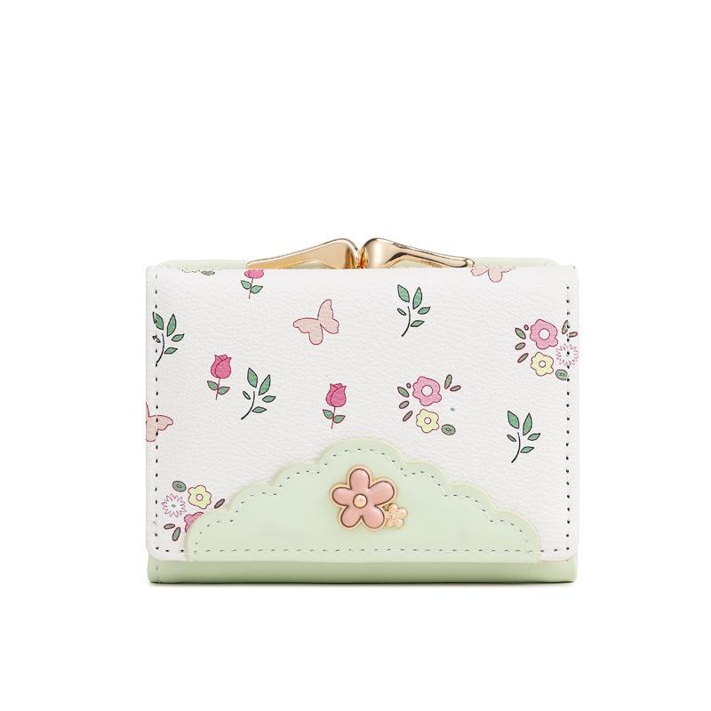 Wallet Girls Cute 30% Off Change Bag Large Capacity Card Bag Multi-card Space Women's Short Wallet