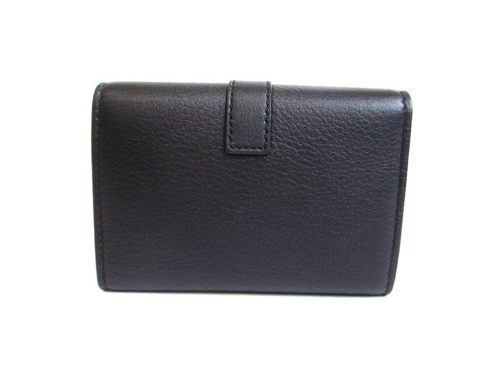 Оригинальный брелок Saint Laurent YSL из черной кожи 6 шт. #b135 Открытая коробка