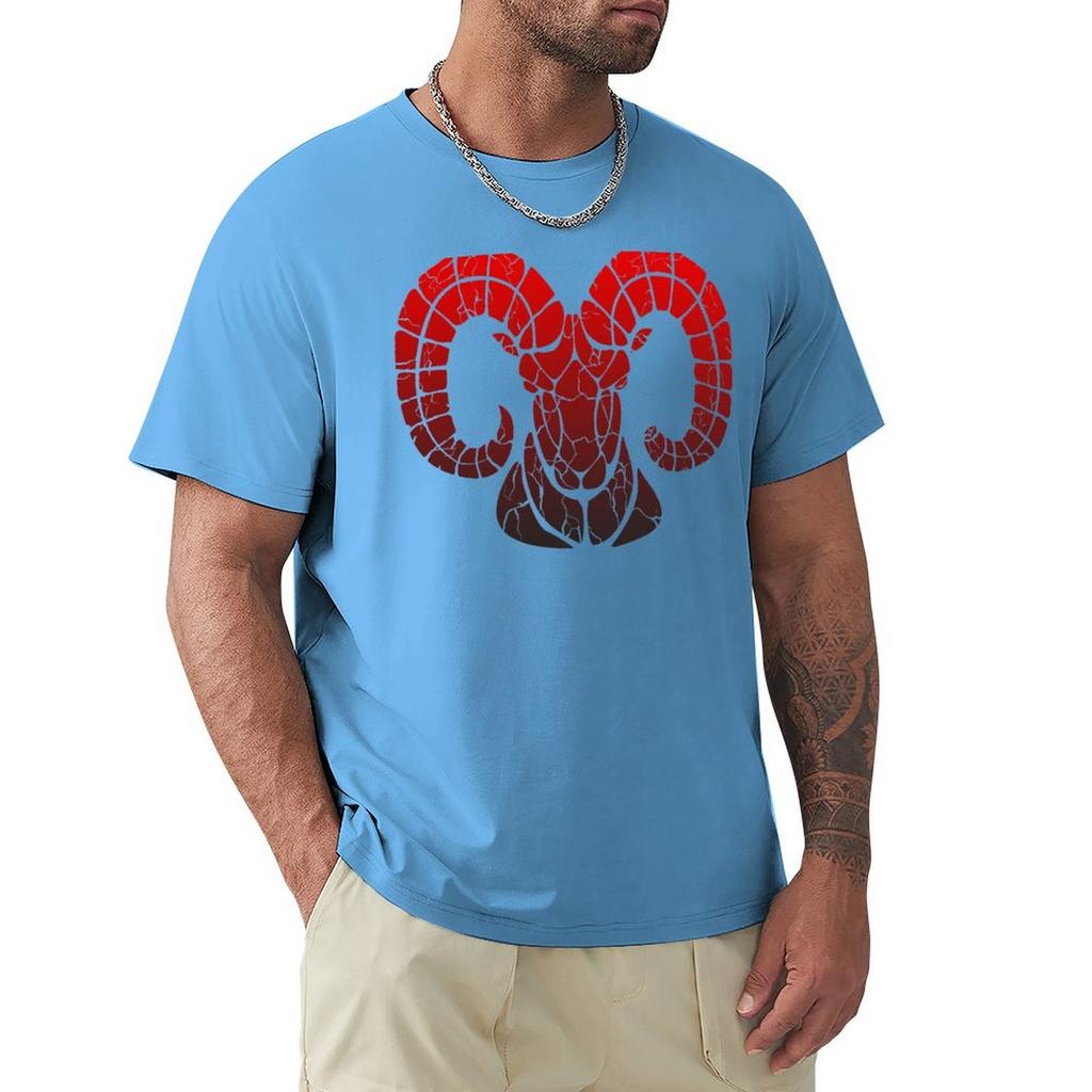 Футболка Овен Быстросохнущая Аниме Вещи Одежда Большого Размера Толстовки, Мужчины