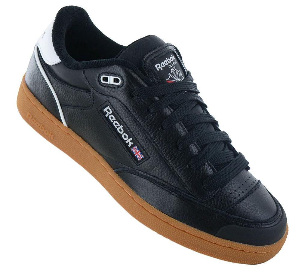 Reebok Club C Bulc Leather - Men's Sneakers Shoes Leather Black 100033925 ORIGINAL