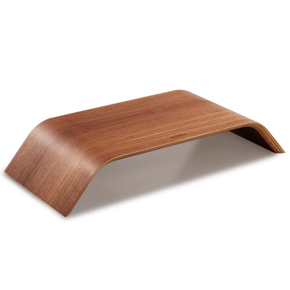 SAMDI Деревянная подставка «Все в одном» Монитор для машины Держатель для ноутбука Прочная несущая способность Стабильная деревянная подставка