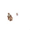 Лошадь Часы Настольная Фигурка Украшение Поделки Коллекция Статуэтка Животное Стол для