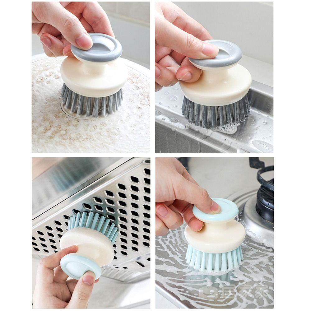 Stiff Bristles Cleaning Dish Scrubber Kitchen Scrub Brushes With Handle Dish Scrub Brush Dish Brush