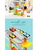 Tebao'er Baby Boy Wooden Toy Car Slide Track Educational Set