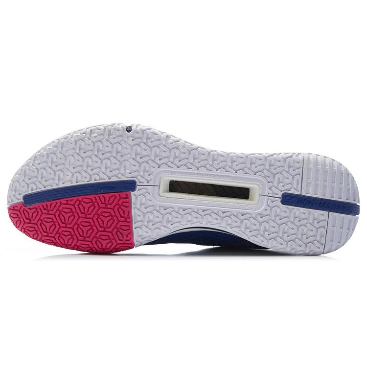 Li Ning Saga SE Бадминтонные кроссовки Мужские Низкие Синие AYZR007-2