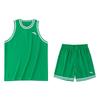 Logo Vest And Striped Shorts Basketball Set Men Basketball Set 152321223-2