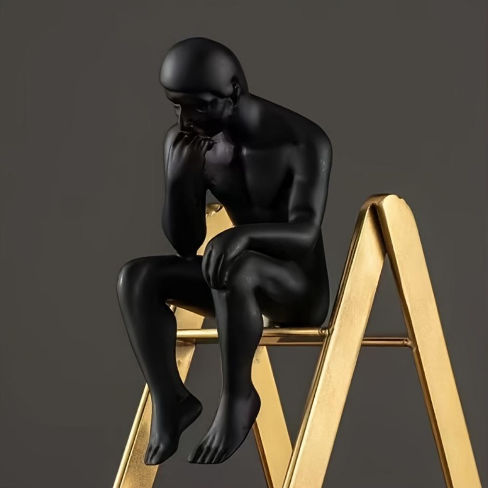 Простой креативный домашний декор для рук, модель украшения входа в комнату, современная лестница, украшение для кабинета, подарок