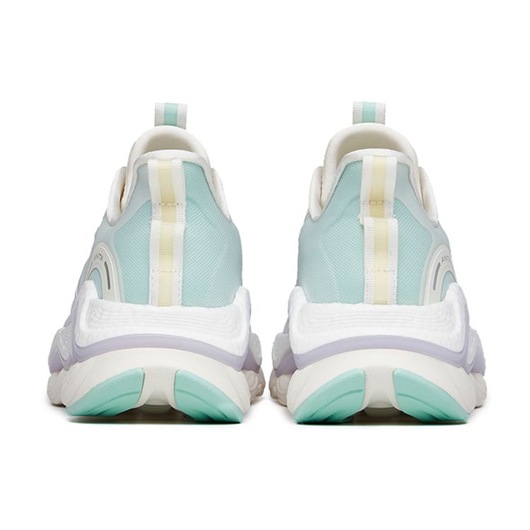 Anta Амортизирующие спортивные амортизирующие нескользящие износостойкие дышащие низкие кроссовки для бега женские кроссовки фиолетово-зеленые 122225586-1