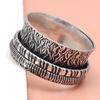 Silver Spinner Ring For Women Four Spinner Ring Fidget Silver Jewelry Ring"10"