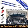 Комплект газовых упоров капота для Opel Astra K B15 2015- Vauxhall Buick Модификация Передний капот Подъемная опора Стойка Амортизатор Газовый упор