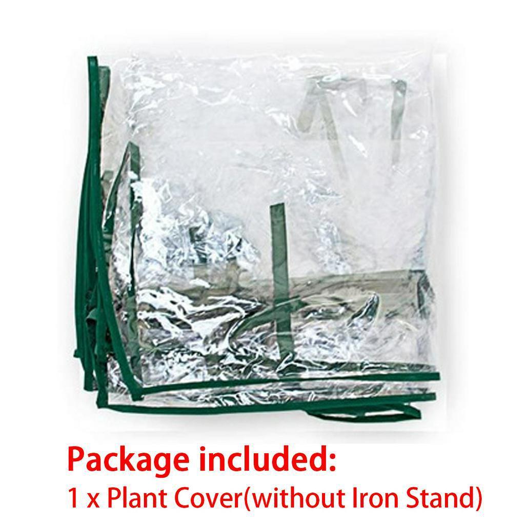 Мини ПВХ Теплый Ярус Бытовой Растение Парниковая Пленка Водонепроницаемая Защита от УФ Защищает Растения Томатов Цветы (без железной подставки) 29.37 * 19.69 * 59.06 дюйм
