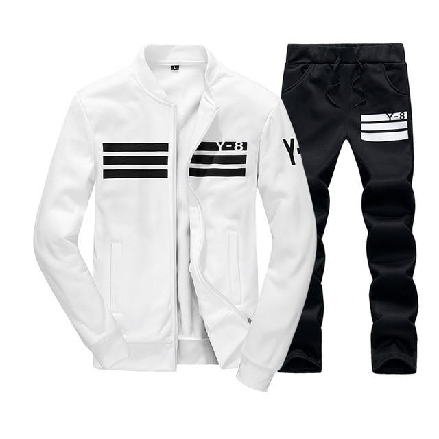 Autumn Men Set Quality Male Tracksuit Sporting Sweat Suits Mens Sportswear Sets