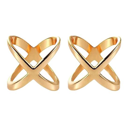 Зажим для шарфа X-образной формы Кольцо-пряжка для шарфа для женщин Леди Девушек Застежка-держатель для шелкового шарфа Аксессуары для футболки Шейного платка Шали