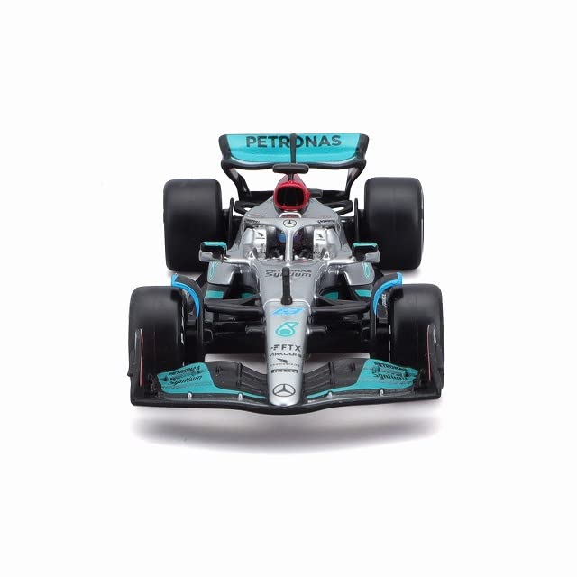 Bburago Mercedes AMG Petronas F1 Team W13 E Performance Russell with Driver Finished Product 1/43 (2022) No.63 G.