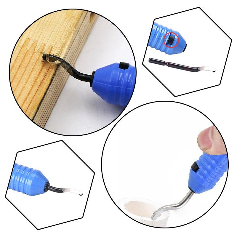 Ручной нож для обрезки, скребок для удаления заусенцев NB1100, удаление обрезки фаски, алюминиевый сплав, пластиковая ненужная кромка, ручка инструмента с лезвием