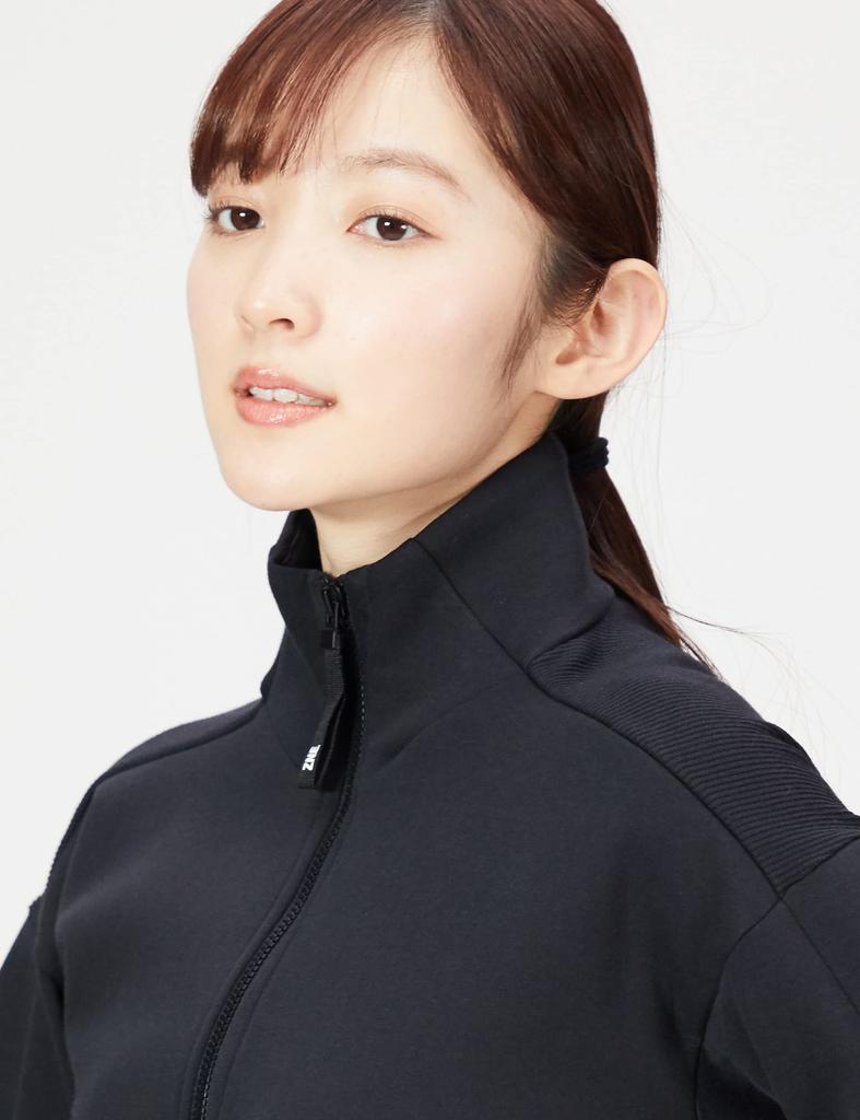 Jersey Top Sportswear Track Top BG788 Black L [Adidas] Z.N.E. Women's (GT9760)